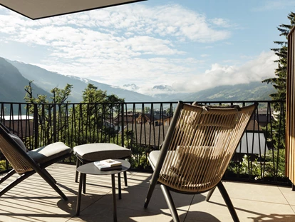 Wellnessurlaub - Fahrradverleih - Innsbruck - Terrasse Zimmer - PACHMAIR 1453 apart resort