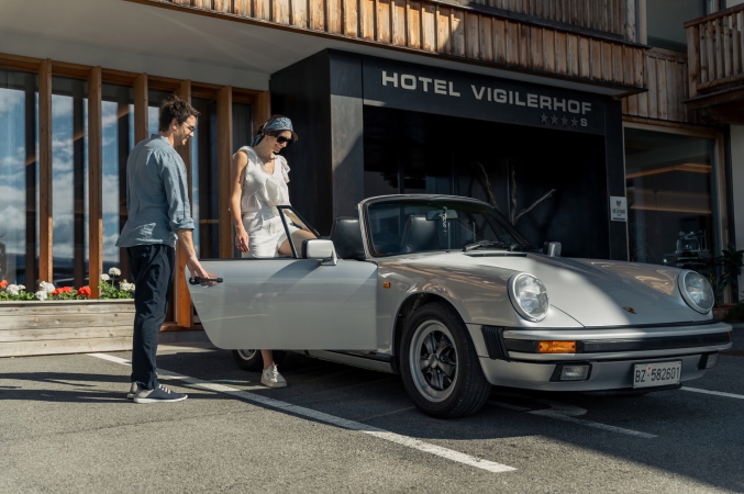 Wellnesshotel: Eingang - Dolomites Nature Hotel Vigilerhof