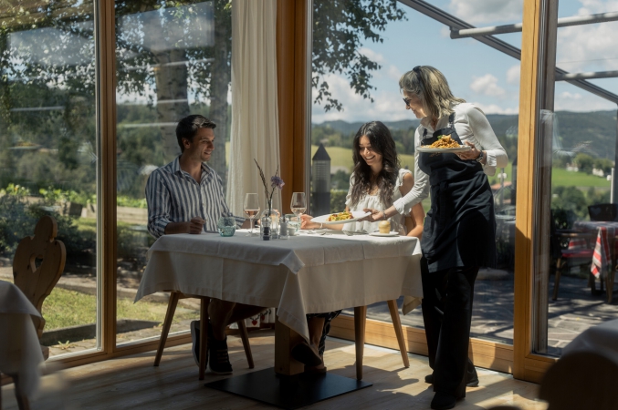 Wellnesshotel: Restaurant - Dolomites Nature Hotel Vigilerhof
