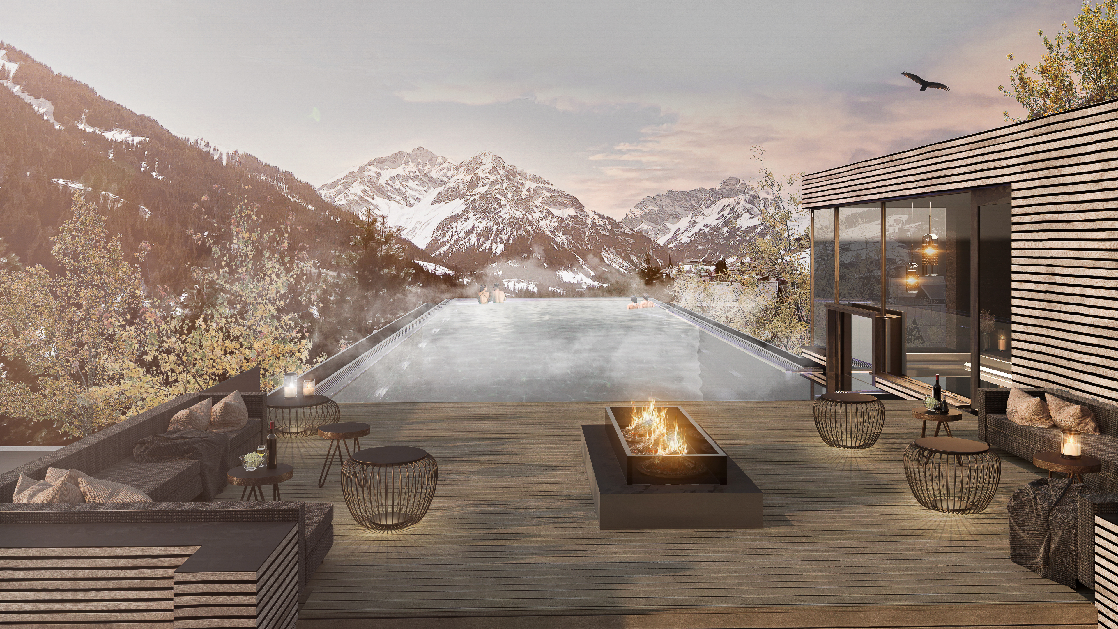 Wellnessurlaub - Klassifizierung: 5 Sterne - Österreich - NEU ab August 2021: beheizter Außenpool - A-ROSA Ifen Hotel