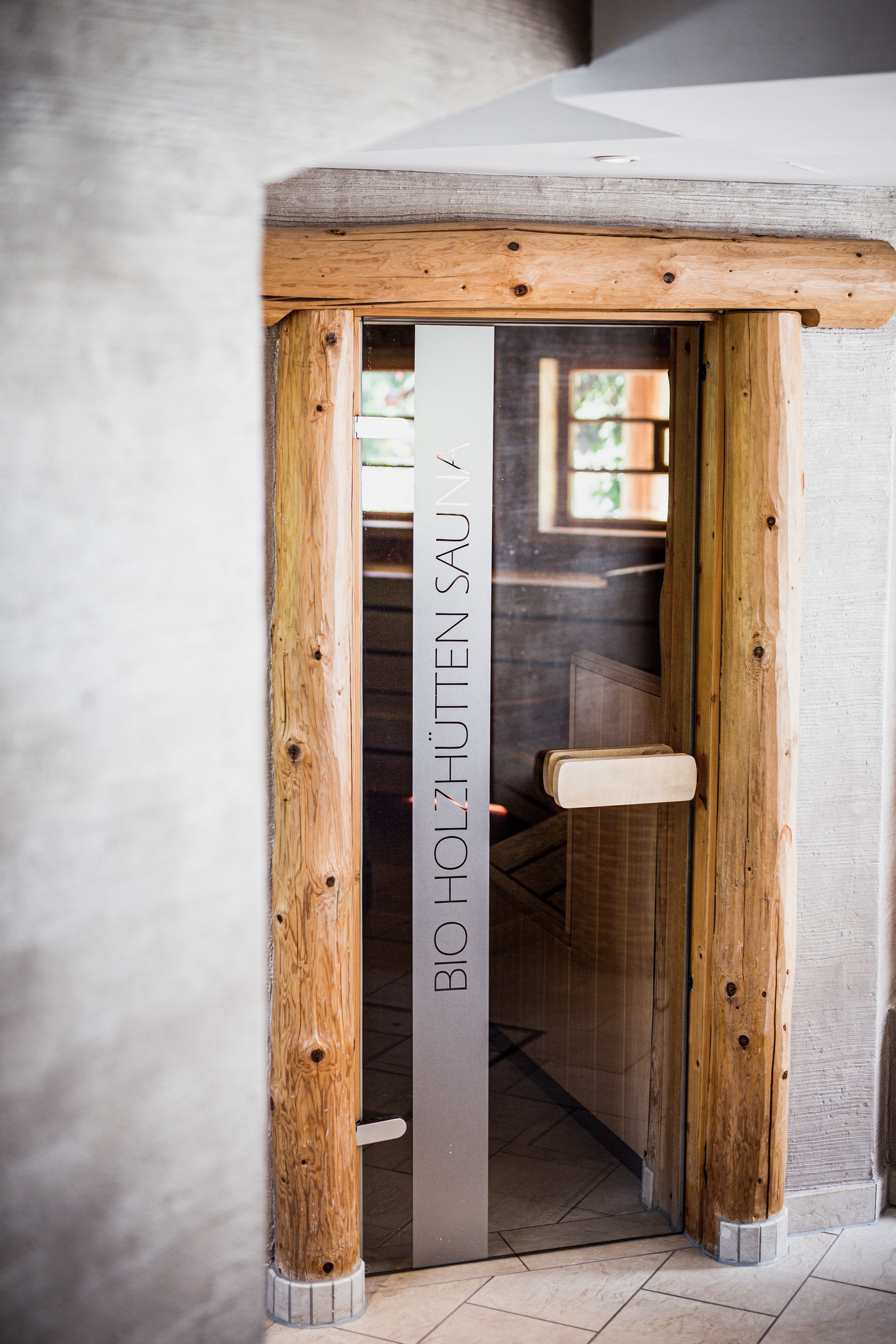 Wellnesshotel: Bio-Holzhütten Sauna - Wellnesshotel Walserhof