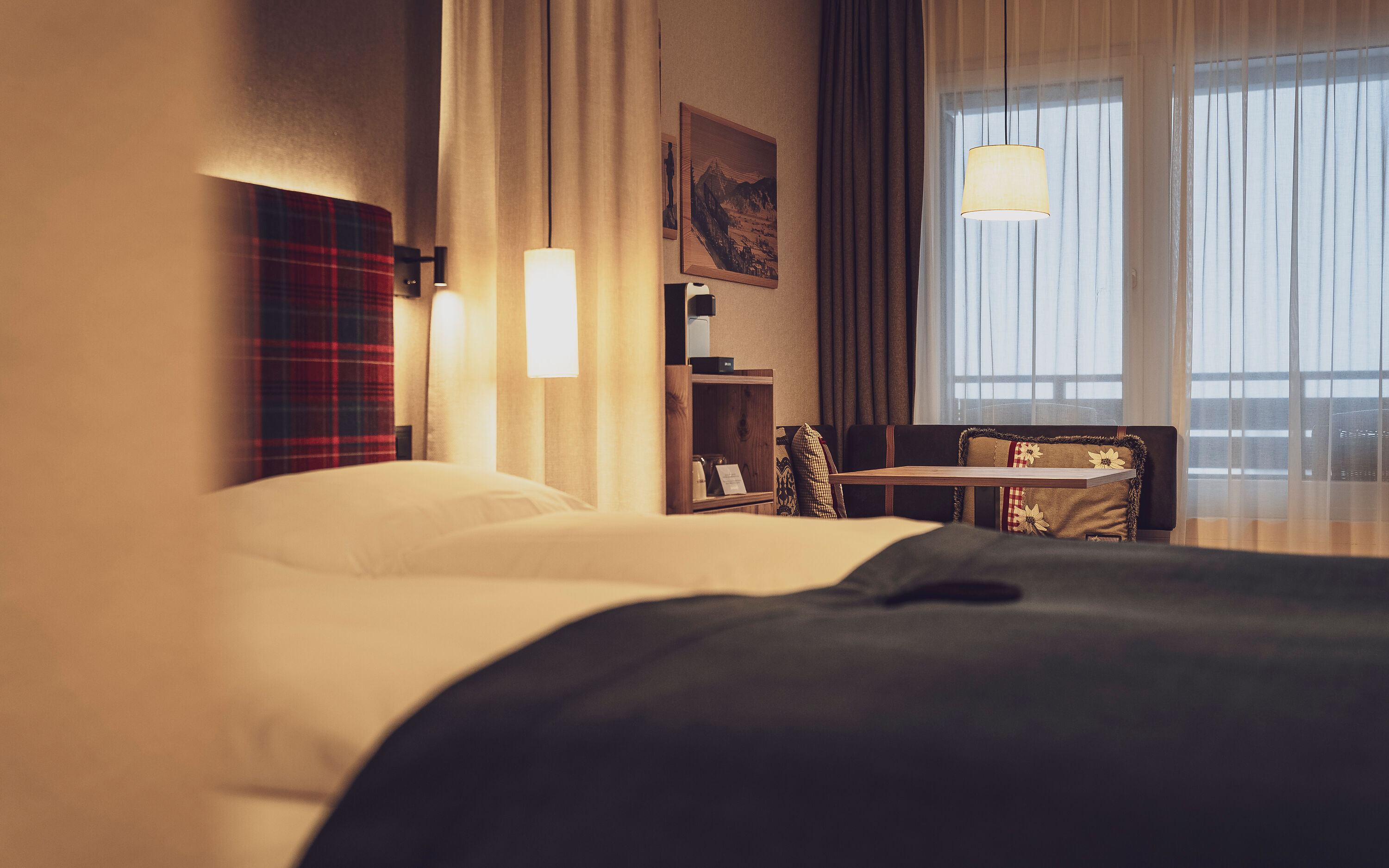 Wellnesshotel: Bett - Mountain Plaza Hotel