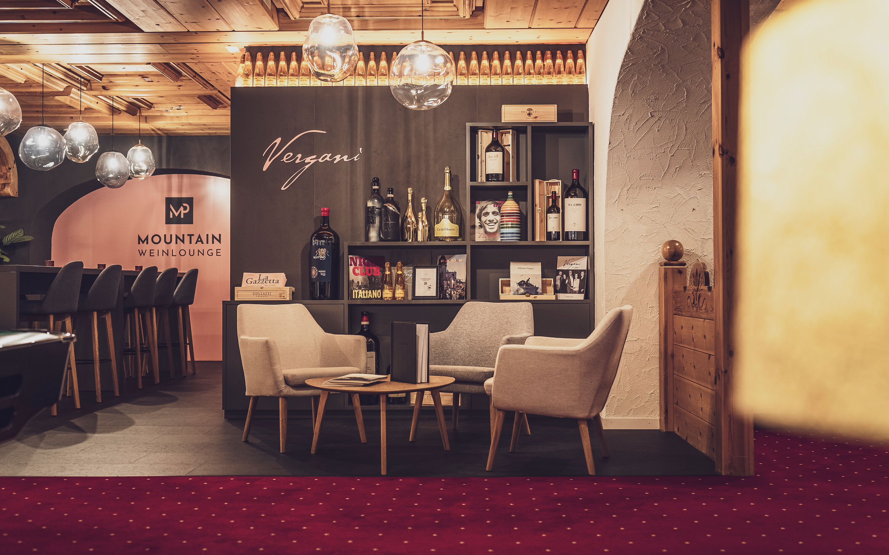 Wellnesshotel: Vergani Weinbar - Mountain Plaza Hotel