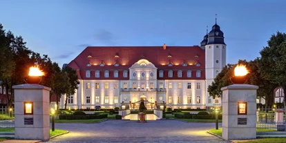 Wellnessurlaub - Babysitterservice - SCHLOSS Fleesensee Auffahrt - SCHLOSS Hotel Fleesensee