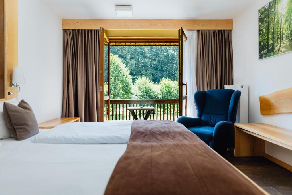 Wellnesshotel: Hotel im Krummbachtal GmbH & Co. KG - Zimmer | Suiten