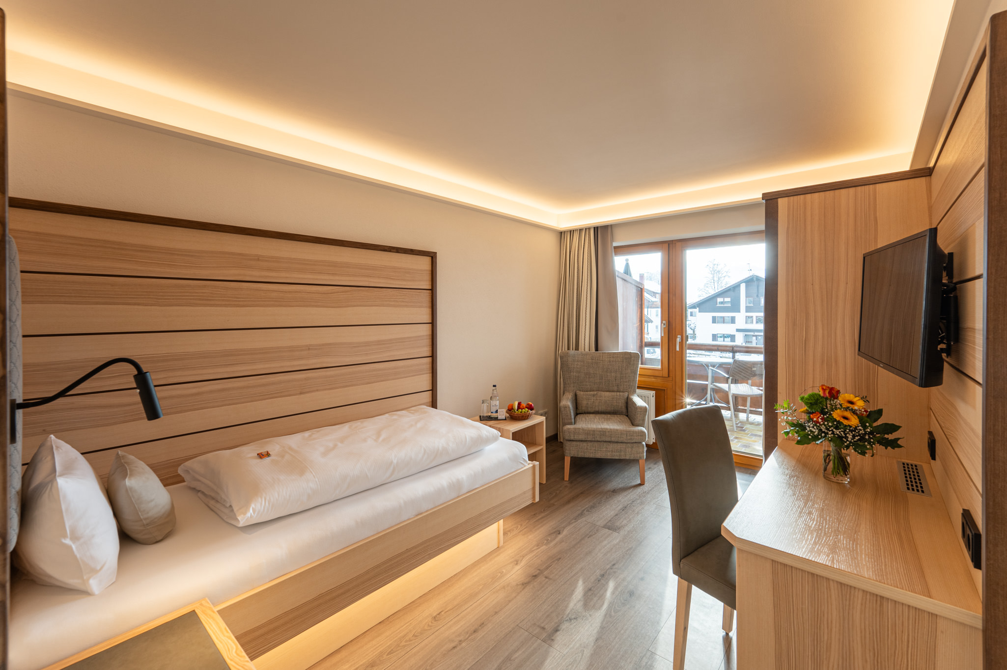 Hotel Filser in Oberstdorf Zimmerkategorien Einzelzimmer Komfort Plus