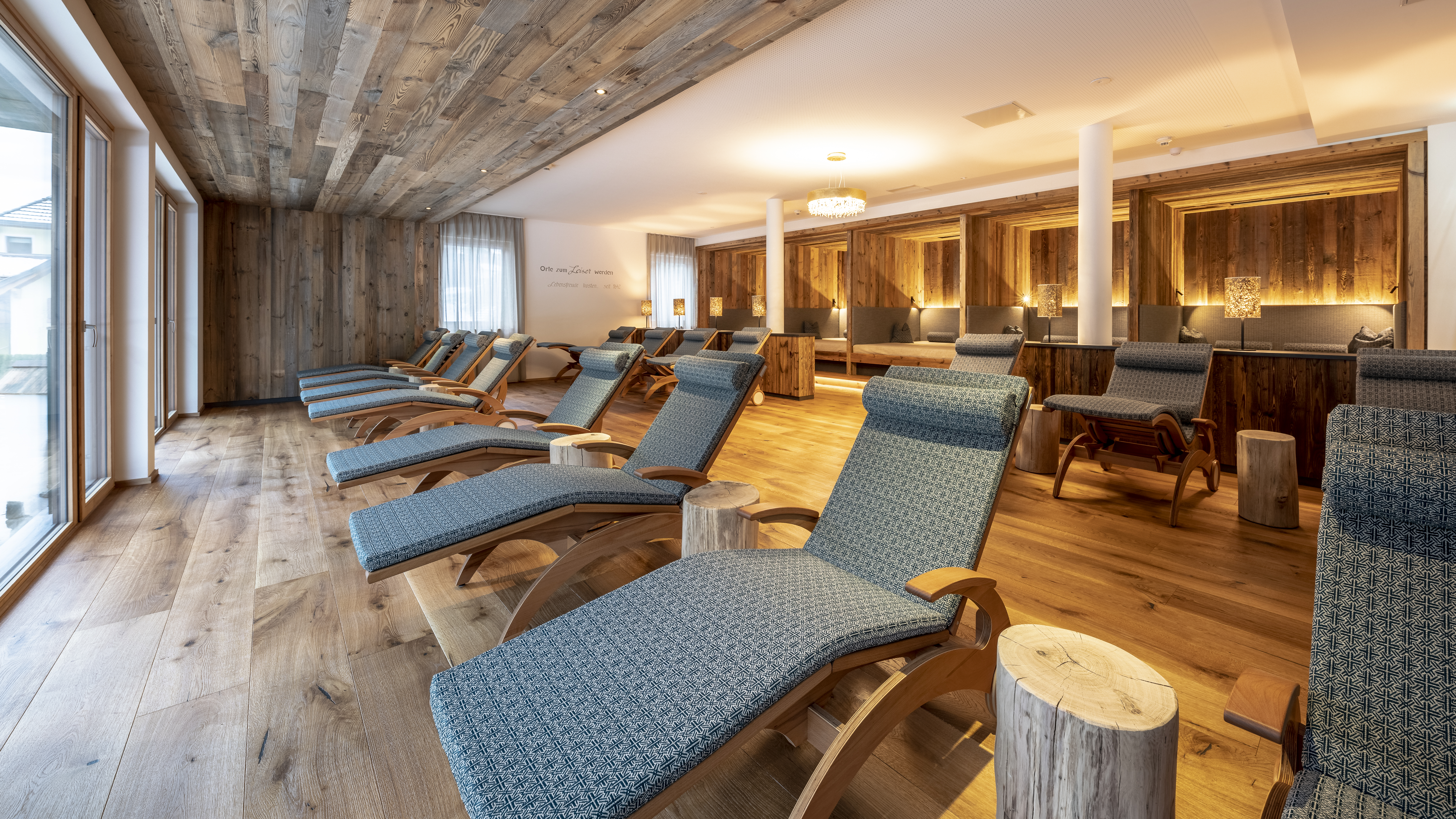 Wellnesshotel: Ruheraum mit Kuschelkojen - Hotel GUT Trattlerhof & Chalets****S