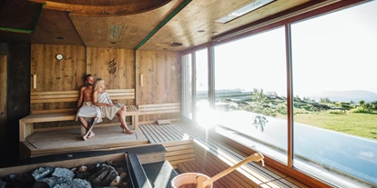 Wellnessurlaub - Ladestation Elektroauto - Eden (Glödnitz) - Konzertsauna mit Panoramablick über Kärnten - Feuerberg Mountain Resort