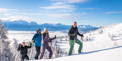 Wellnessurlaub - Ladestation Elektroauto - Eden (Glödnitz) - Schneeschuhwanderung mit atemberaubendem Panorama auf die umliegende Bergwelt - Feuerberg Mountain Resort