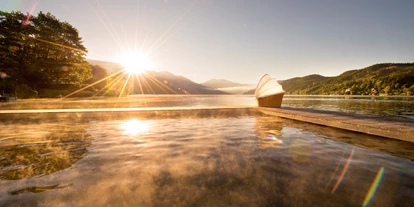 Wellnessurlaub - Pilates - KOLLERs Hotel - Morgenstimmung am beheizten See - KOLLERs Hotel