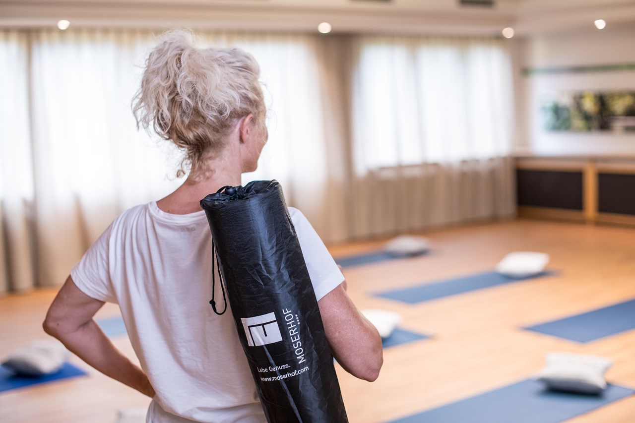 Hotel Moserhof Fitnessangebote im Detail Yoga