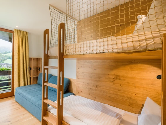 Wellnesshotel: Kinderzimmer Suite Talblick - Hotel NockResort
