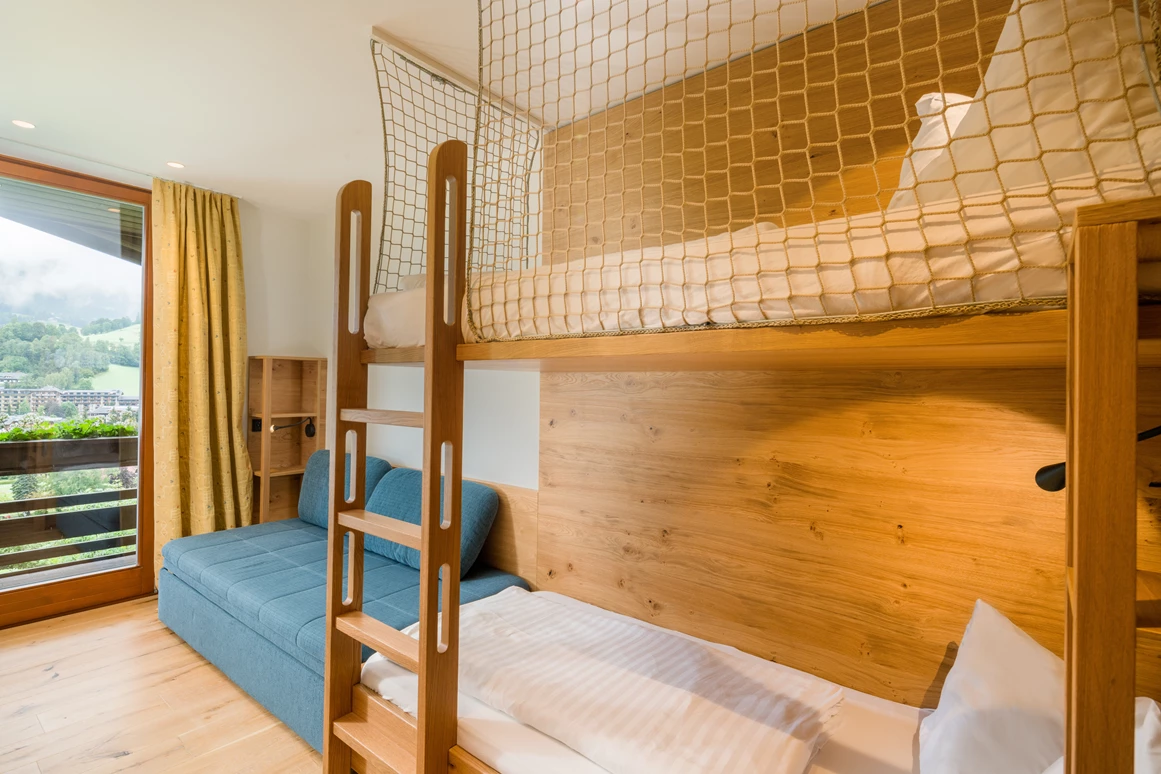 Wellnesshotel: Kinderzimmer Suite Talblick - Hotel NockResort