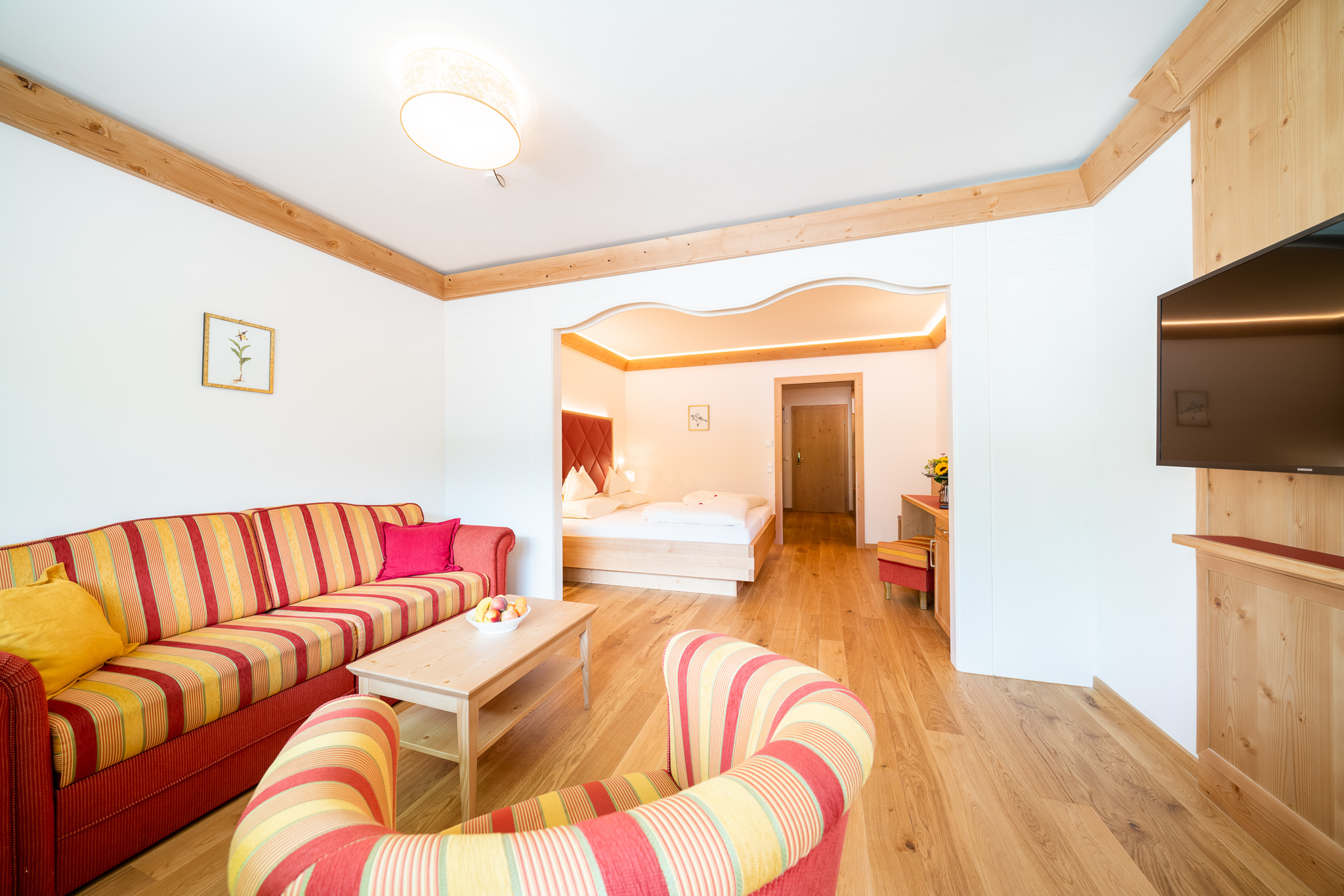 Wellnesshotel: Junior Suite - Hotel Pulverer - Zimmer | Suiten