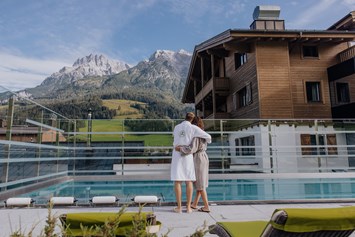 Wellnesshotel: Wellnessurlaub mit atemberaubendem Bergpanorama - Good Life Resort Riederalm