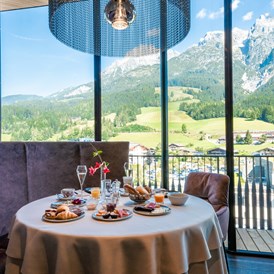 Wellnesshotel: Restaurant "Bergseele" - Good Life Resort Riederalm