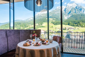 Wellnesshotel: Restaurant "Bergseele" - Hotel die Riederalm