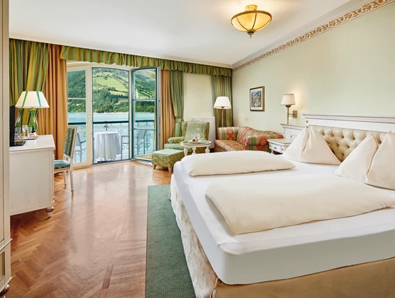Wellnesshotel: Wellness Deluxe Doppelzimmer - GRAND HOTEL ZELL AM SEE