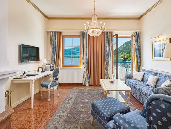 Wellnesshotel: Suite Kaiser Franz Josef - GRAND HOTEL ZELL AM SEE