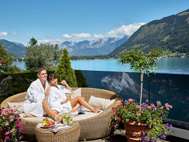 Wellnesshotel: GRANDSPA Terrasse - GRAND HOTEL ZELL AM SEE