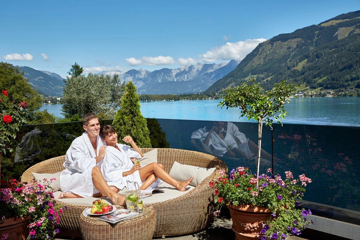 Wellnesshotel: GRANDSPA Terrasse - GRAND HOTEL ZELL AM SEE