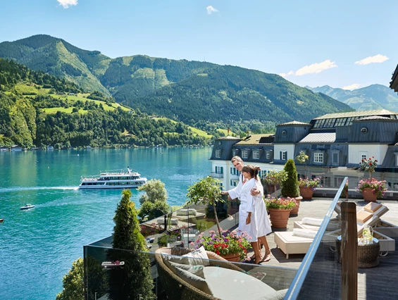 Wellnesshotel: GRANDSPA Terrasse - GRAND HOTEL ZELL AM SEE