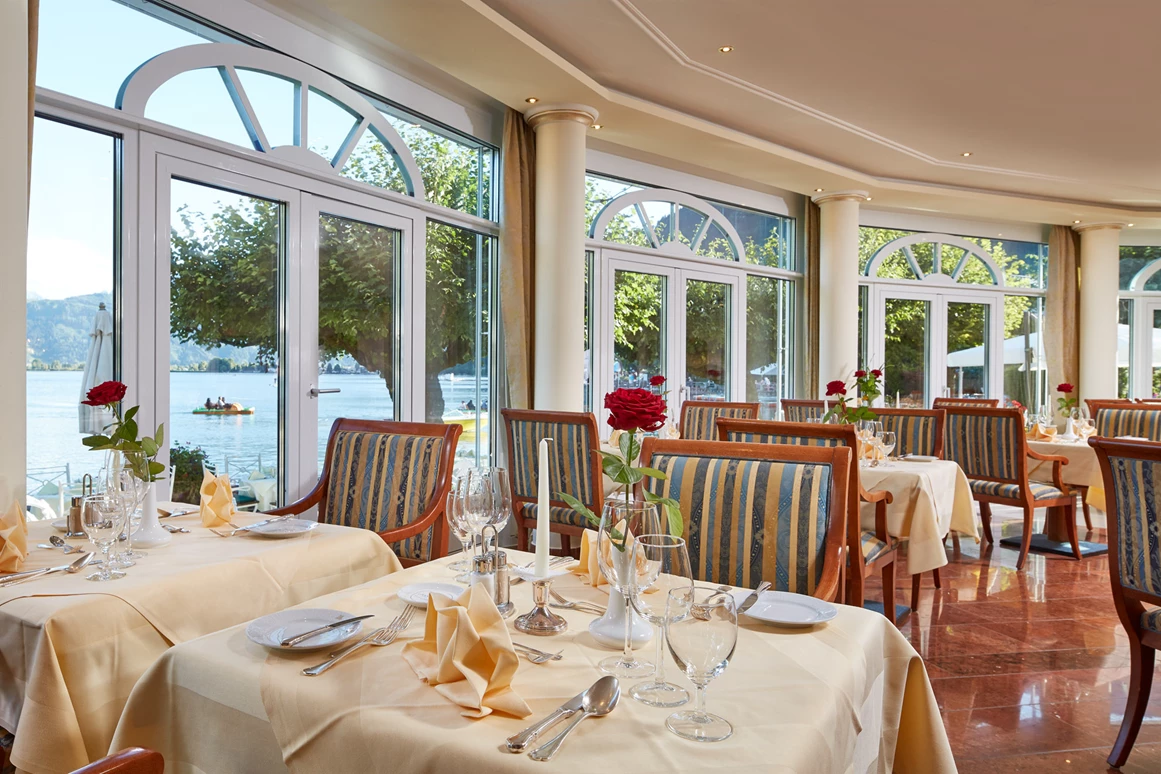 Wellnesshotel: Restaurant Kaisersaal - GRAND HOTEL ZELL AM SEE