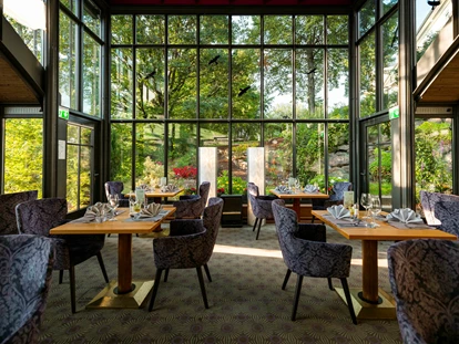 Wellnessurlaub - Pilates - Restaurant "GaumenZauber" - Spirit & SPA Birkenhof am Elfenhain