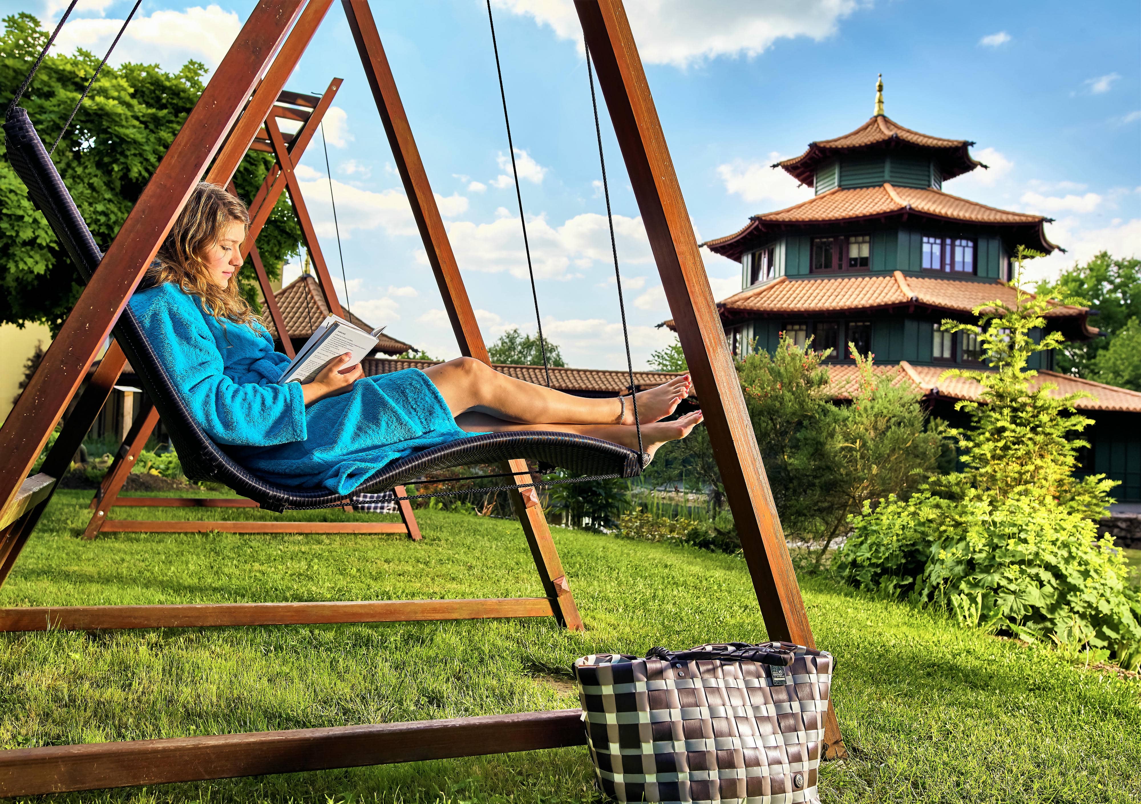 Wellnessurlaub - Ostbayern - Entspannen im Garten- & WaldSPA - Spirit & SPA Birkenhof am Elfenhain