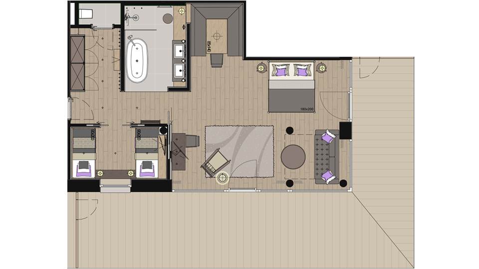 Alpin Life Resort Lürzerhof Zimmerkategorien Alpin Life deluxe
