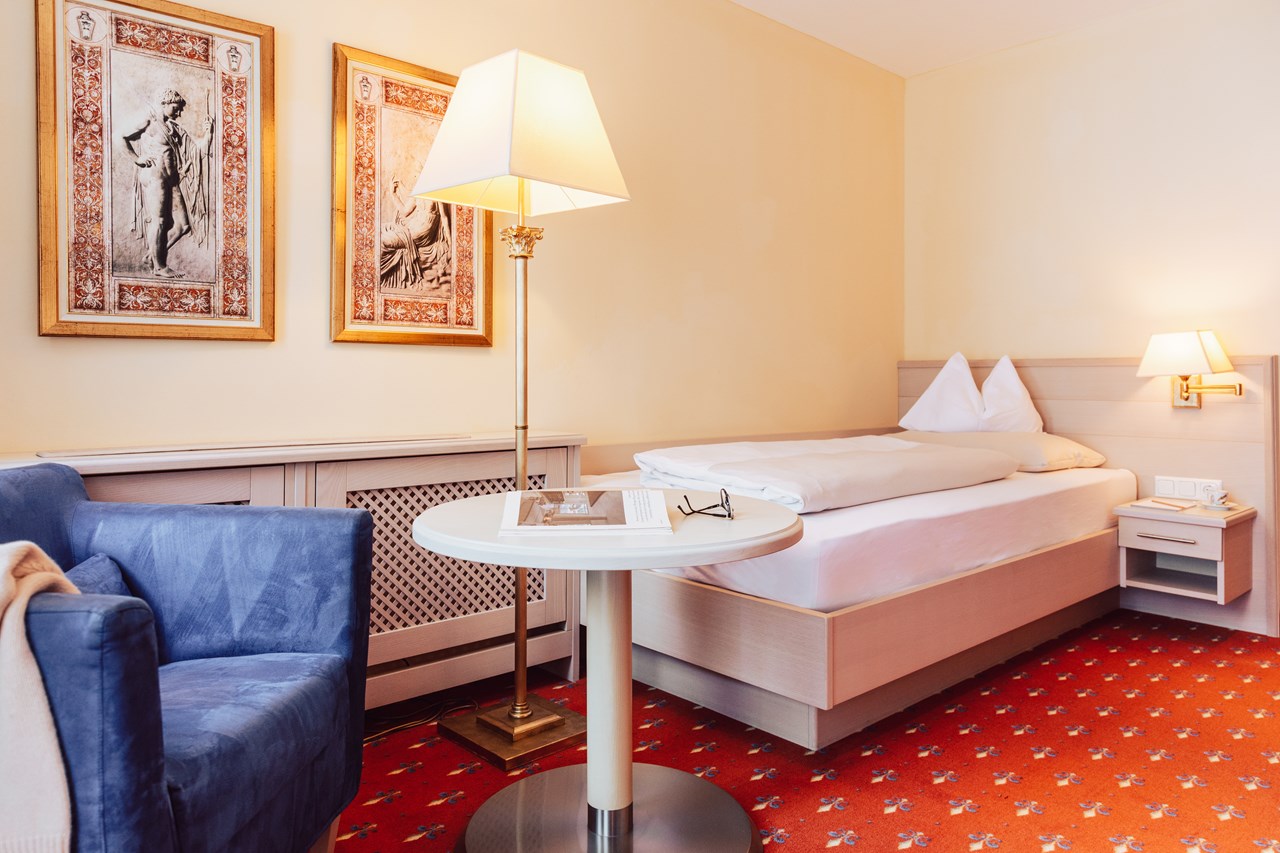 Hotel Römerhof Zimmerkategorien Einbettzimmer