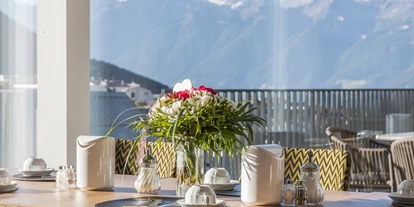 Wellnessurlaub - Dorf Tirol - Frühstücksraum - Maraias Luxury Suites & Apartments