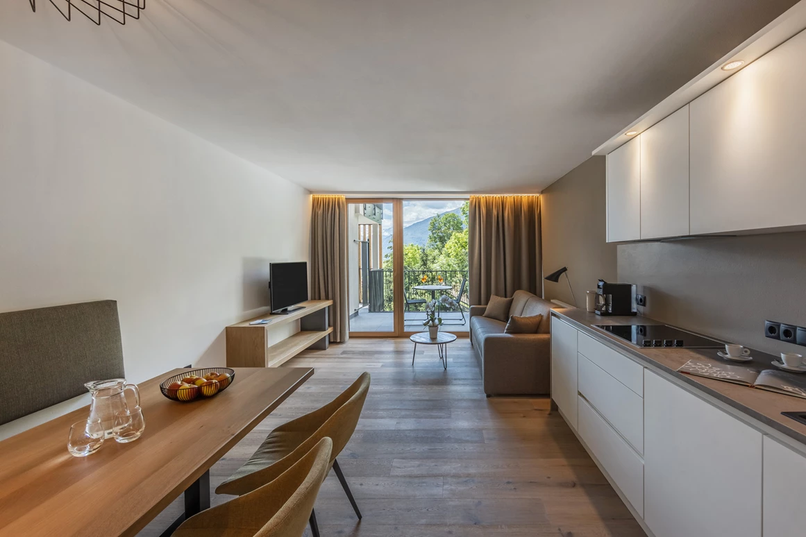 Wellnesshotel: Wohnraum Apartment - Maraias Luxury Suites & Apartments