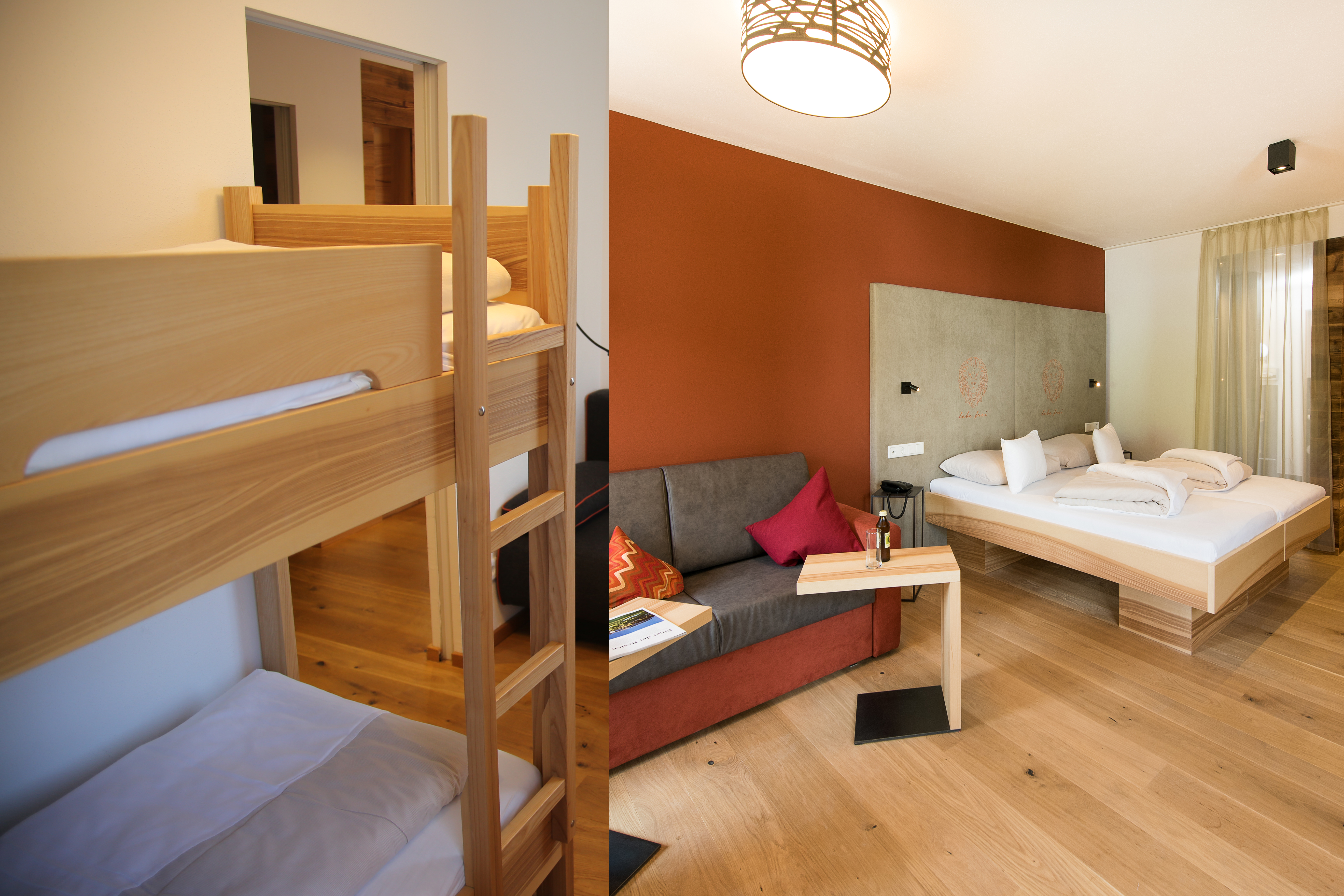 Hotel DER LÖWE LEOGANG Zimmerkategorien Löwenfamilie