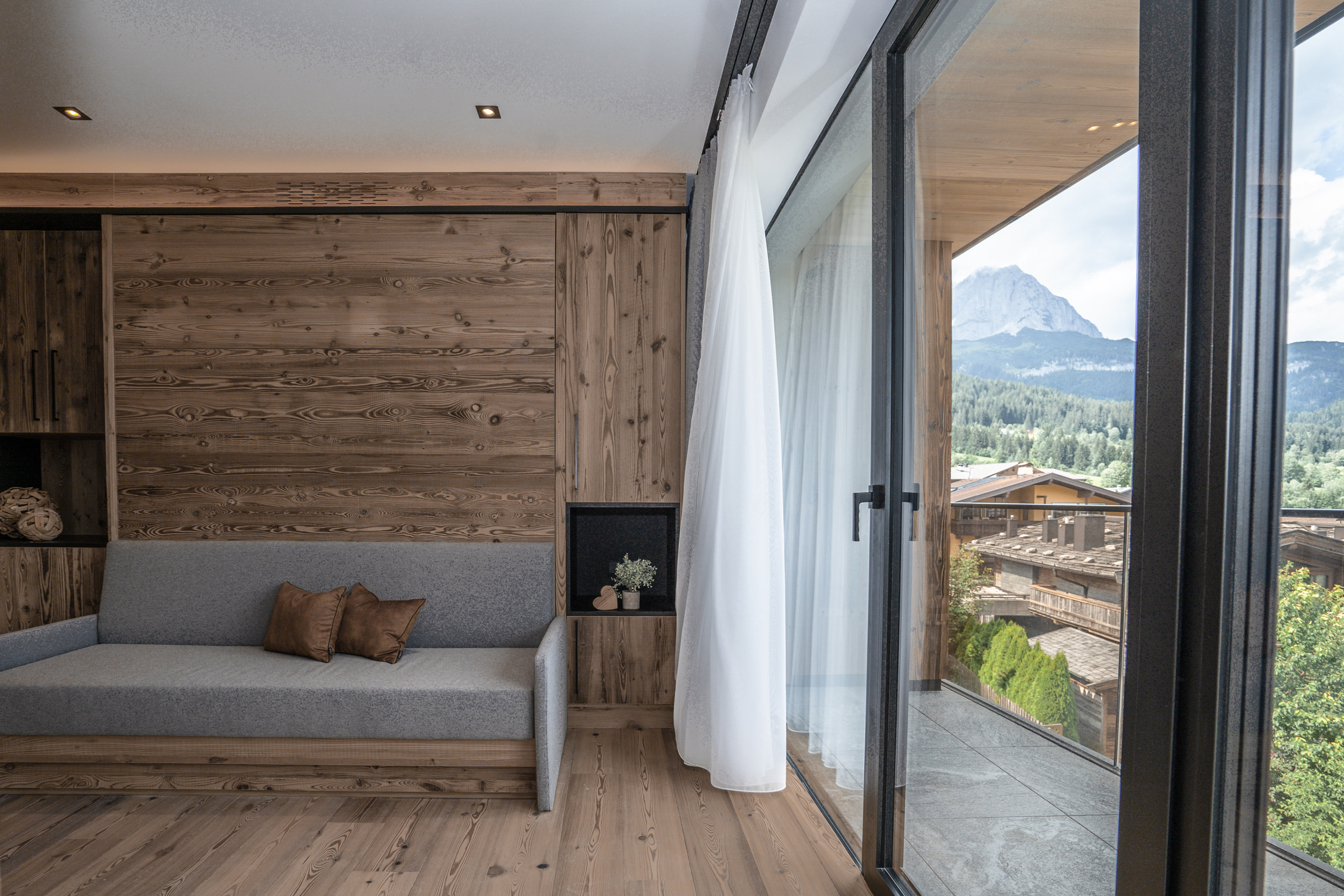 Wellnesshotel: Couch Kaiserjuwel Penthouse Suite - Kaiserjuwel in Going - Kaiserjuwel - Deluxe Suiten Seiwald