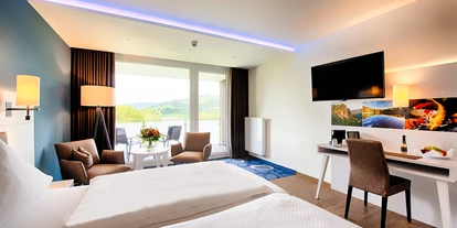 Wellnessurlaub - Verpflegung: Frühstück - Kall - Panorama Deluxe Zimmer - Seehotel am Stausee
