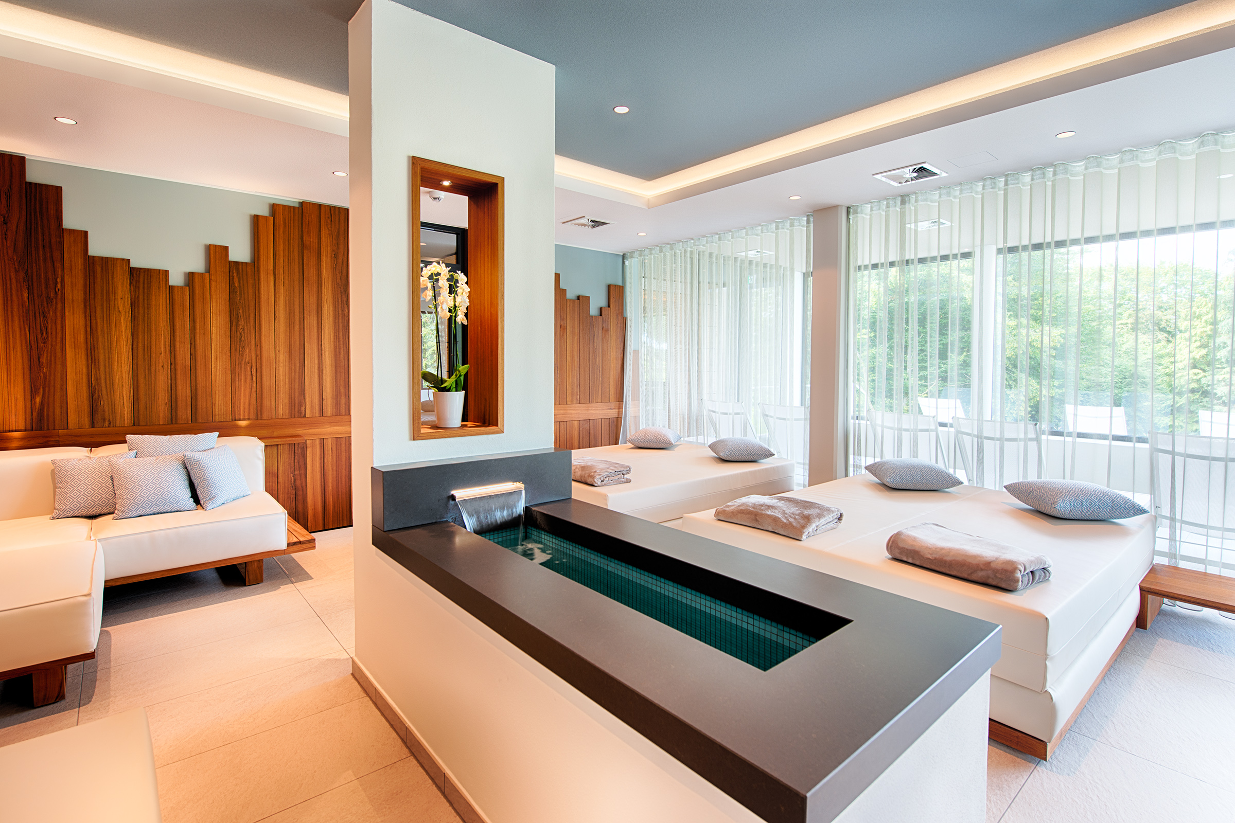 Wellnesshotel: Wasserlounge - Seehotel am Stausee  - Sauna | Spa