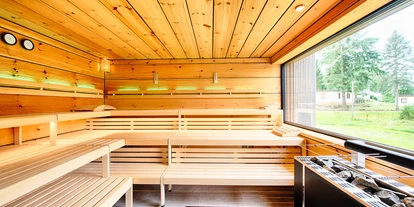 Wellnessurlaub - Verpflegung: Frühstück - Kall - Panorama Blockbohlensauna - Seehotel am Stausee
