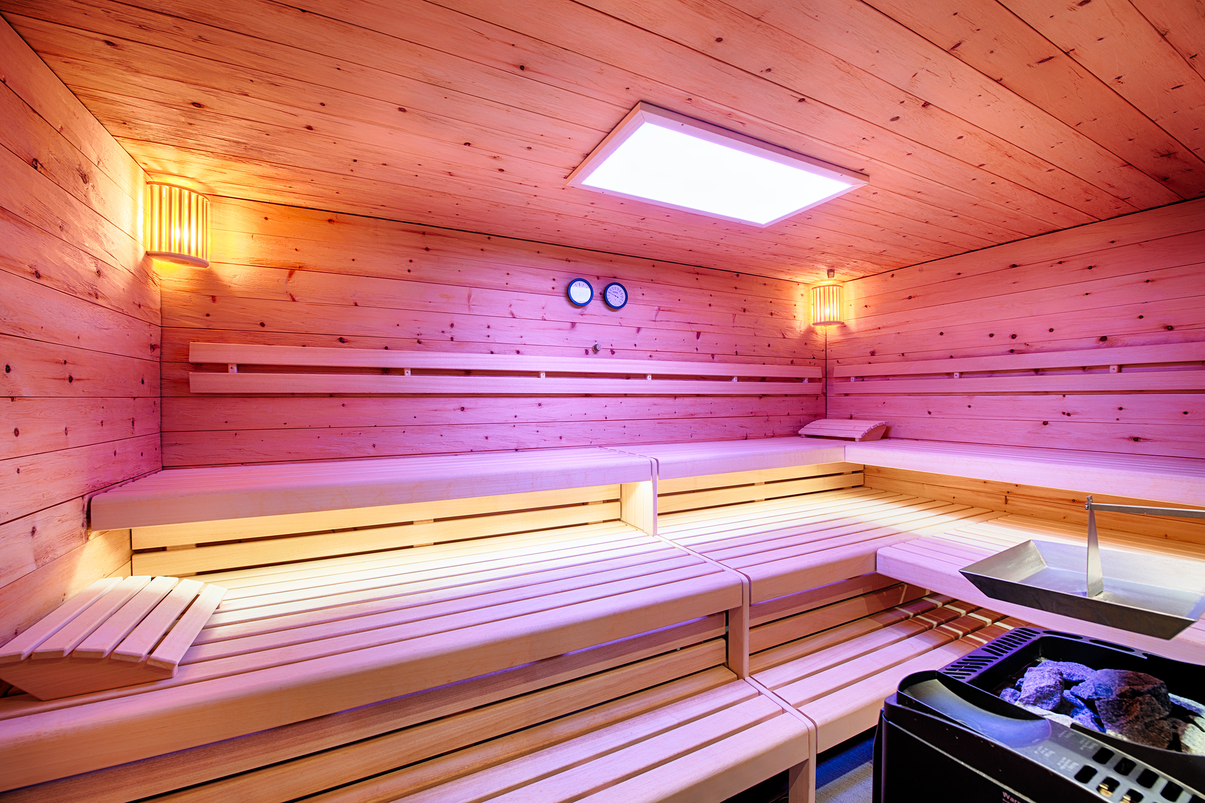 Wellnesshotel: Bio Zirbenholz Sauna - Seehotel am Stausee  - Sauna | Spa