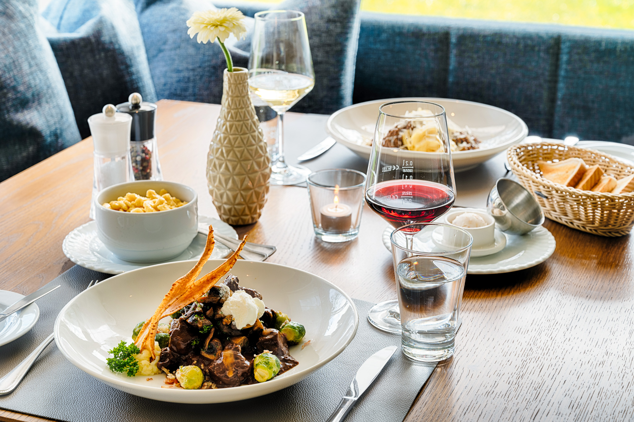 Wellnesshotel: 1968 - Das Restaurant - Seehotel am Stausee  - Kulinarik | Restaurant