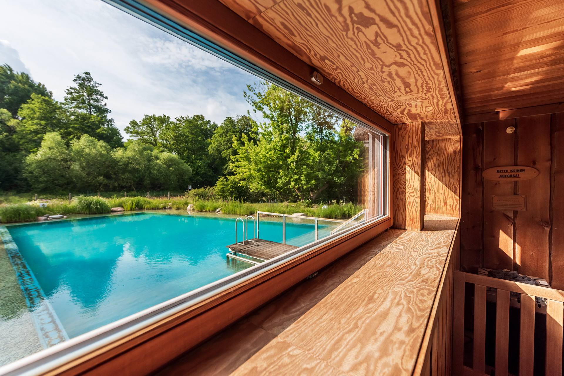 BEECH Resort Plauer See Saunen und Bäder im Detail Schwitzen in der Sauna