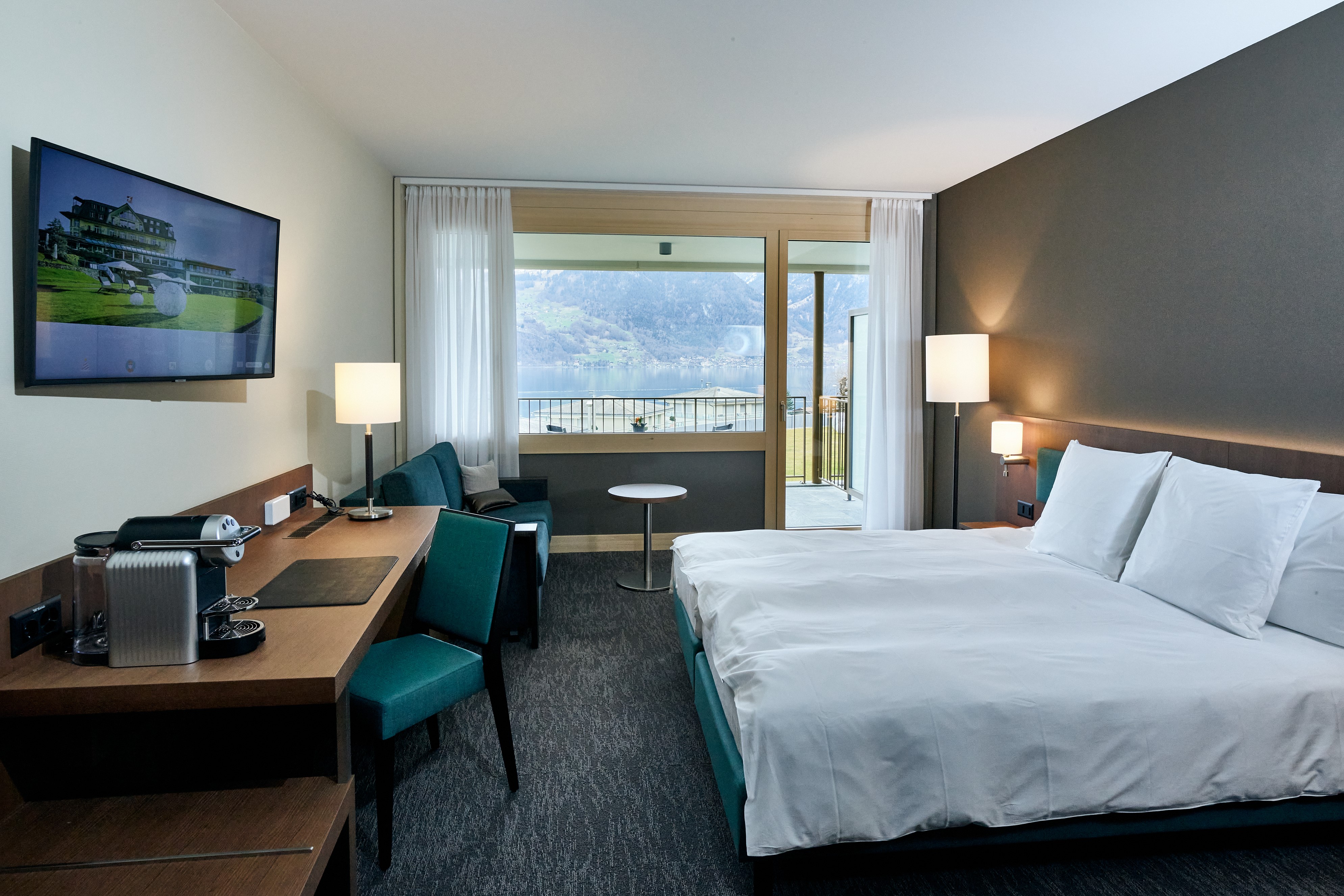 Wellnesshotel: Zimmer im Neubau - Belvédère Strandhotel - Zimmer | Suiten