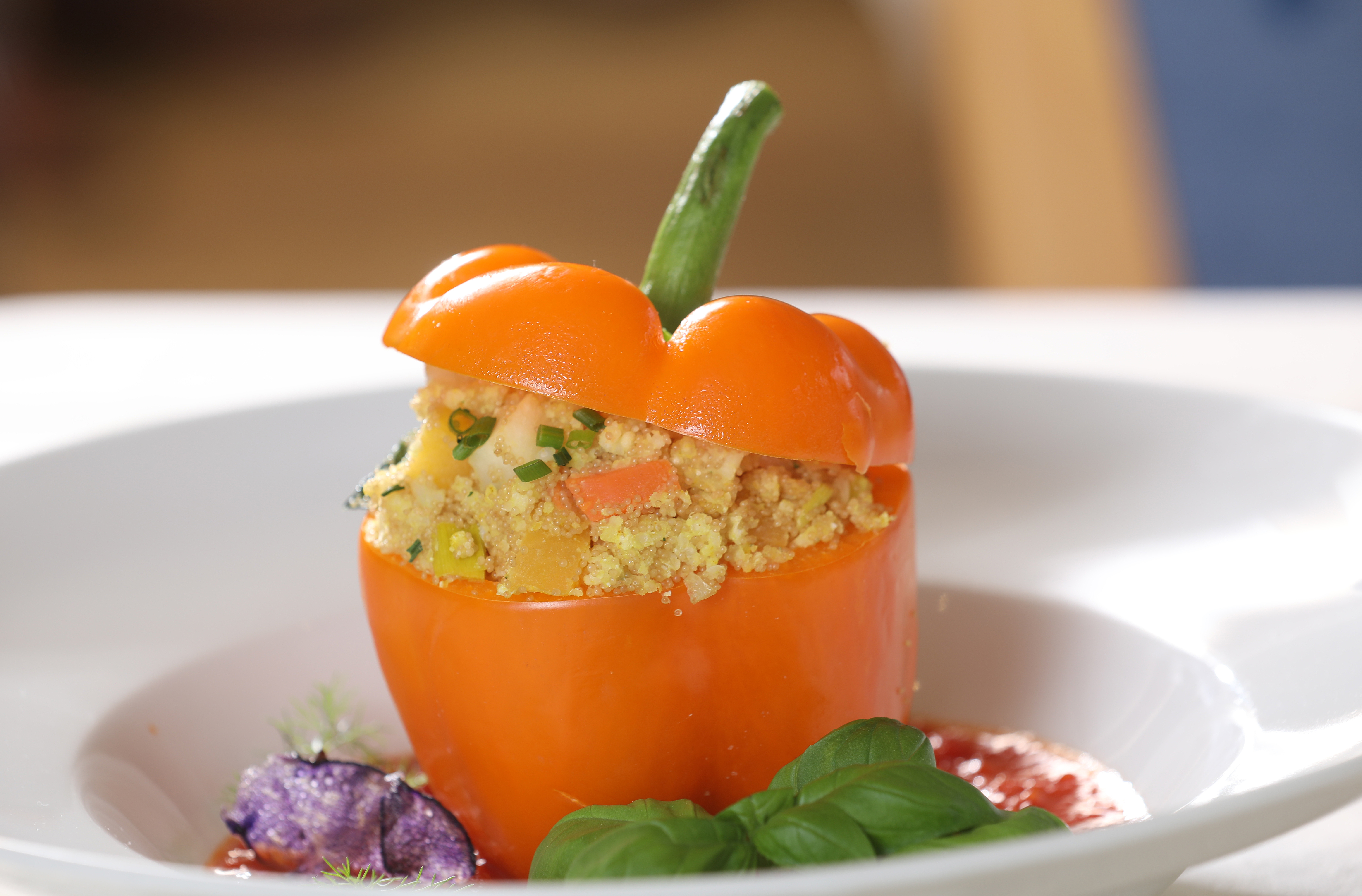 Wellnesshotel: Basische und vegane Gerichte - Wellness-Wohlfühlhotel Sonnentau - Kulinarik | Restaurant