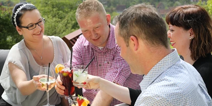 Wellnessurlaub - Whirlpool - Bad Kissingen - Terrasse & Biergarten - Wellness-Wohlfühlhotel Sonnentau