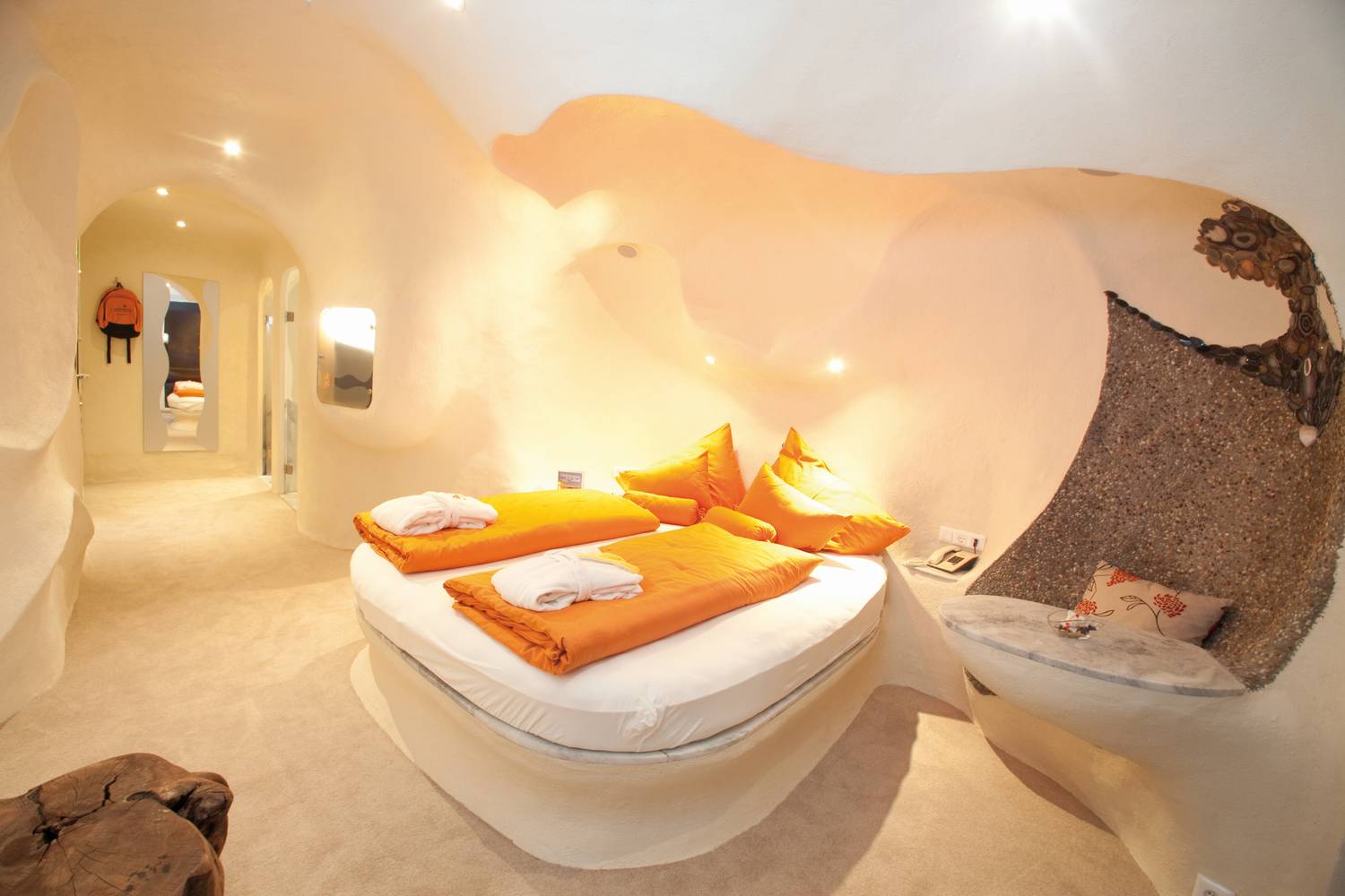 Wellnesshotel: Elementezimmer Living Round - Evident Hotel Prägant****S - Zimmer | Suiten