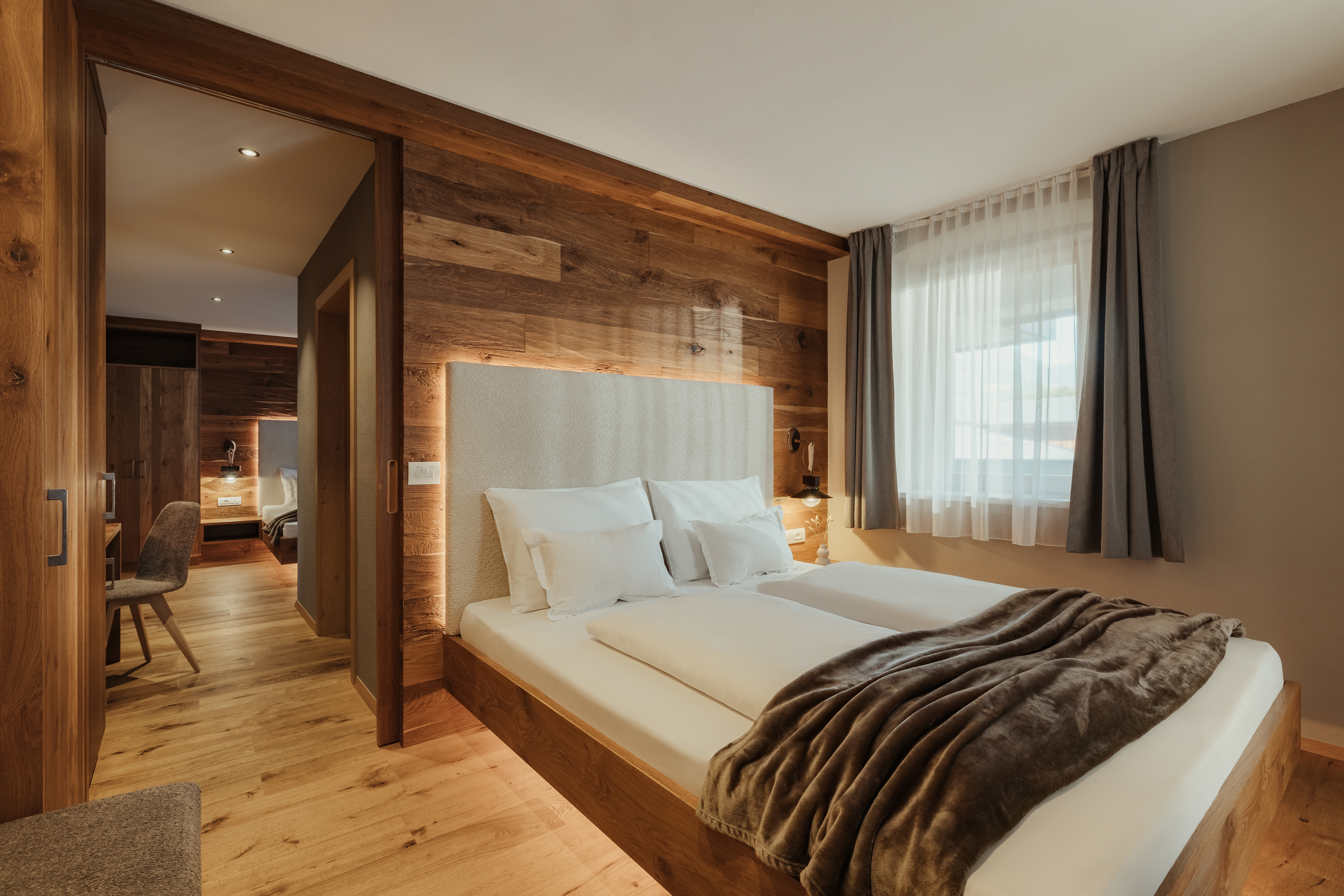 Hotel B&B Feldmessner Zimmerkategorien Family Room | 35 m² | 2 bis 4 Personen