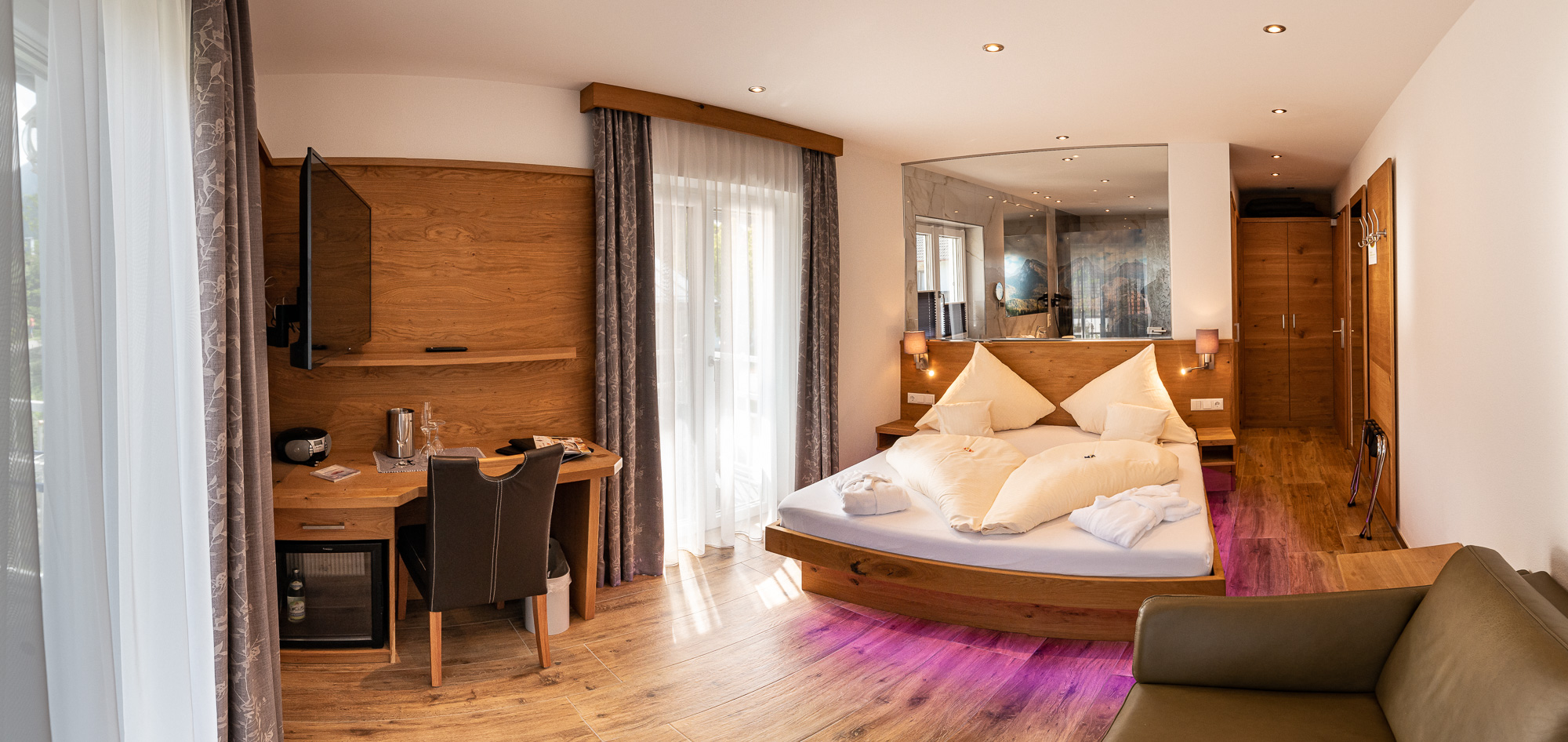 Wellnes- & Landhotel Prinz Zimmerkategorien Alpenzauber Juniorsuite