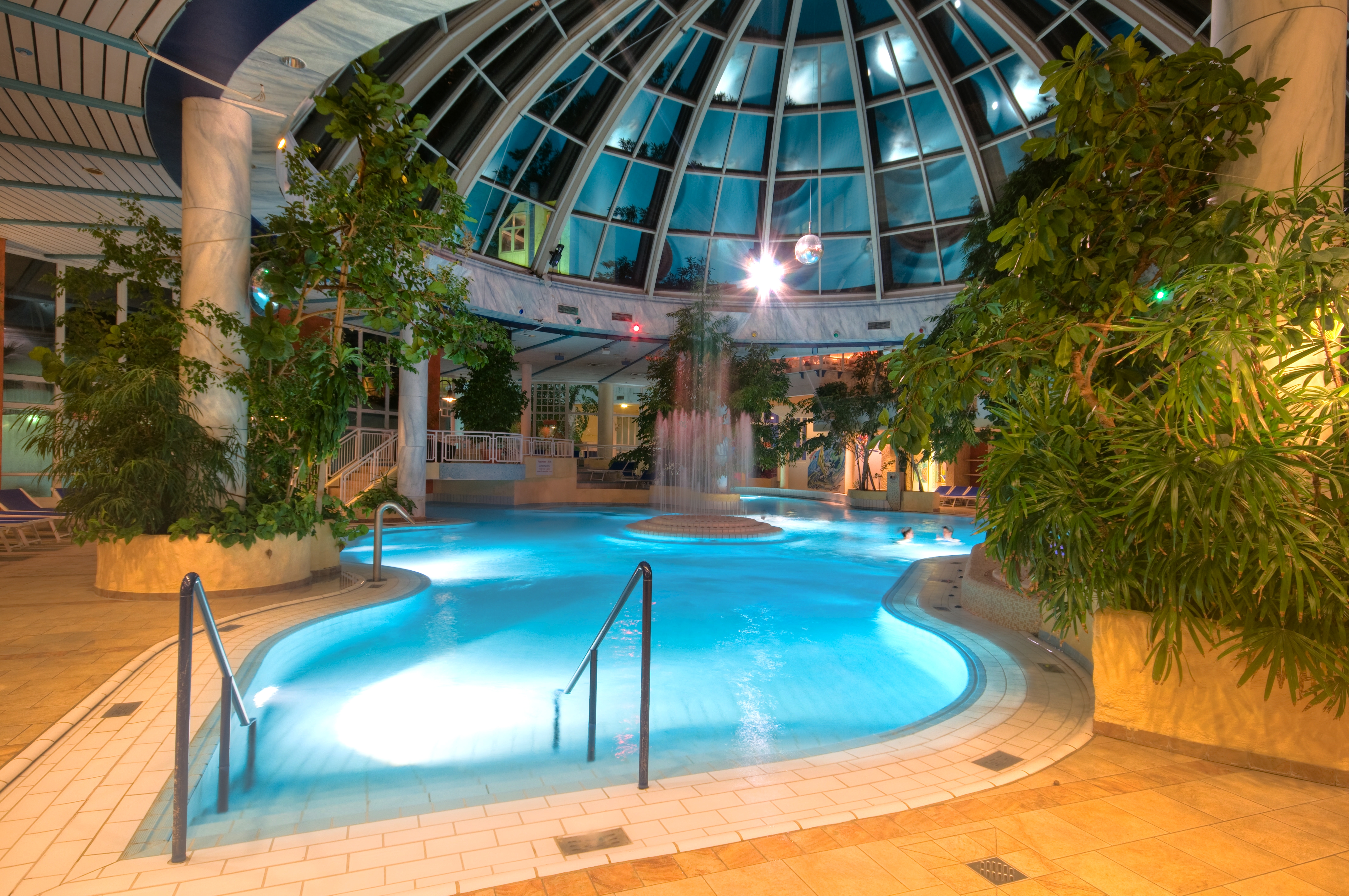 Wellnesshotel: Wasserwelt in der Westfalen Therme im Vital Hotel - Vital Hotel Therme & Wellnessresort Bad Lippspringe - Wasser