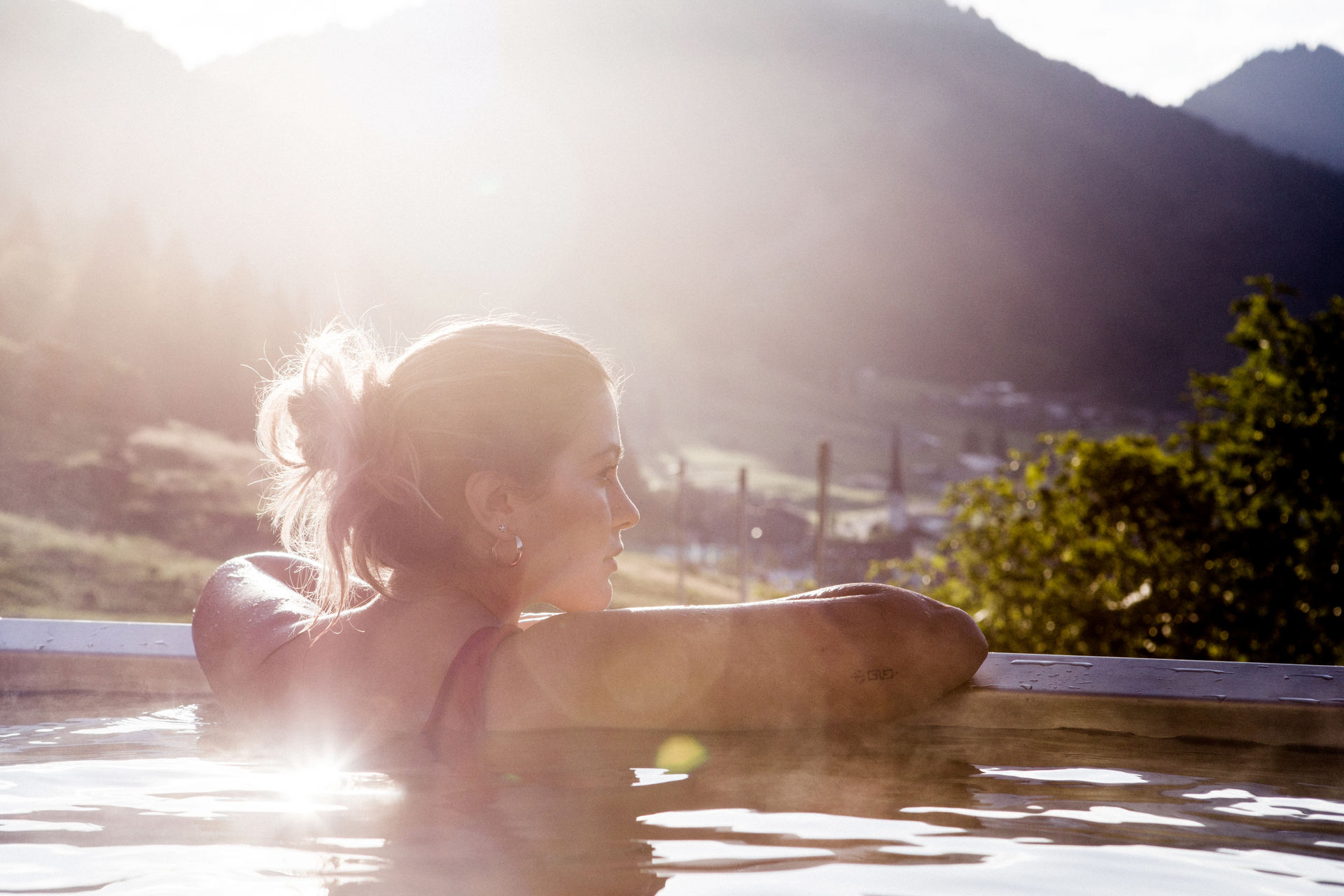 Wellnessurlaub - Schruns - Infinity-Pool, Bio-Berghotel Ifenblick - Bio-Berghotel Ifenblick