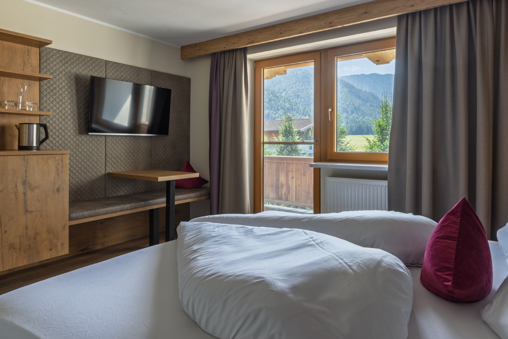 Boutiquehotel Acherl Zimmerkategorien Doppelzimmer mit Balkon
